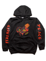 Strength Peace Hooded  Sweatshirt