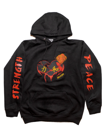 Strength Peace Hooded  Sweatshirt